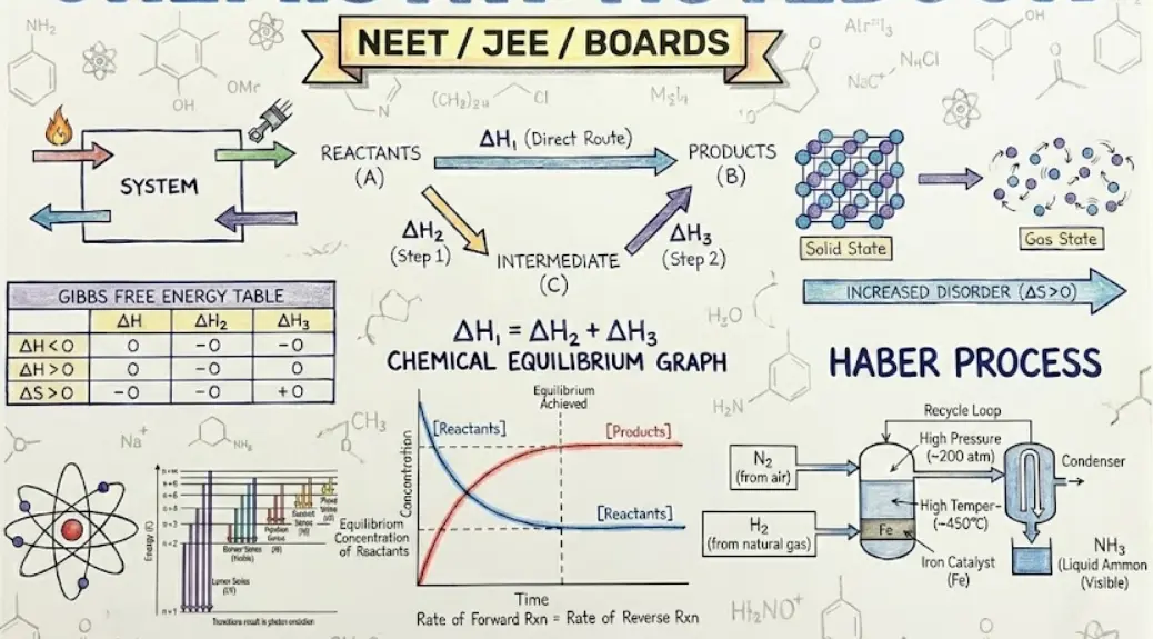 Chemical Equilibrium NEET Notes | Class 11 Chemistry