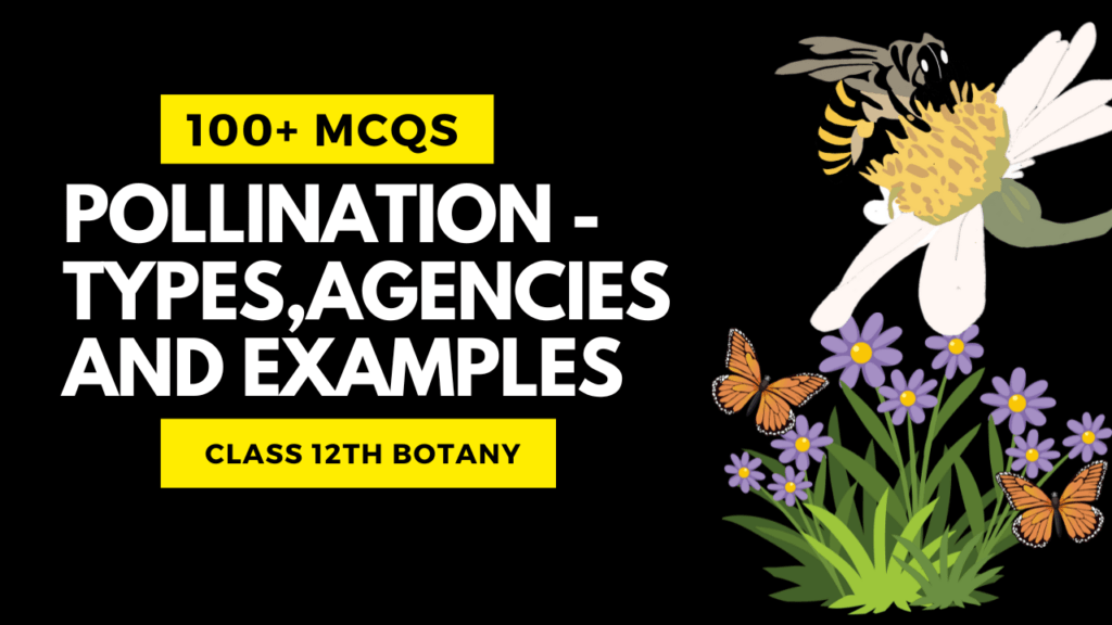 Mcqs of pollination