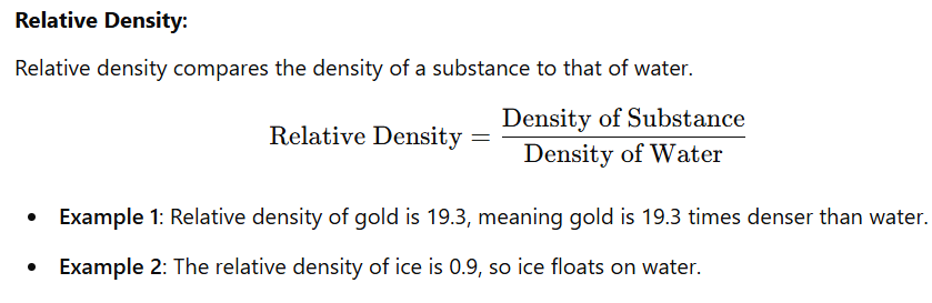 Floatation class 9th notes