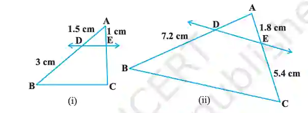 Class 10 maths chapter 6 exercise 6. 2 3 Diagram for question 1 (fig. 6. 17)