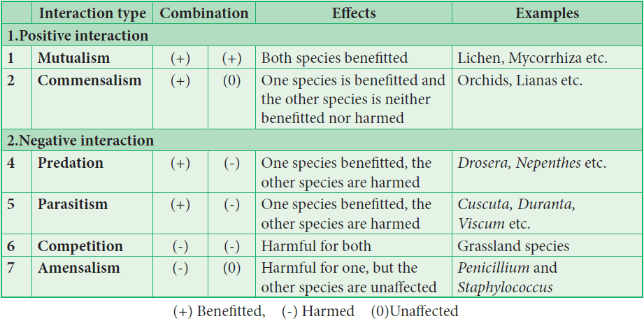 population interaction