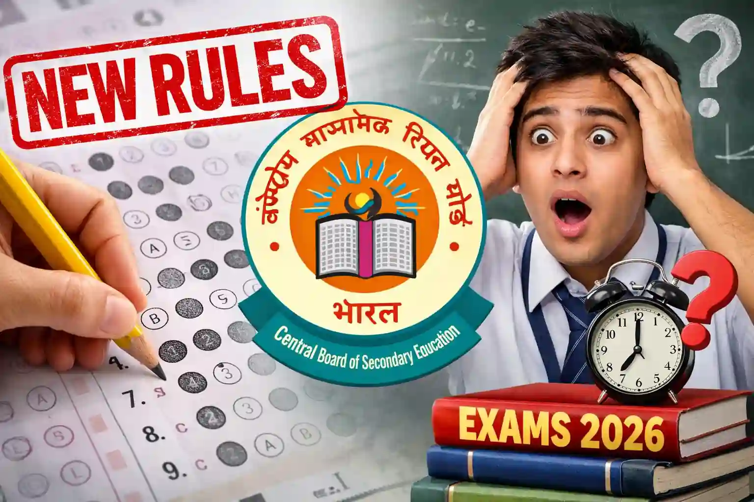 CBSE Board Exam 2026 New Rules Explained What Most Students Still Dont Know