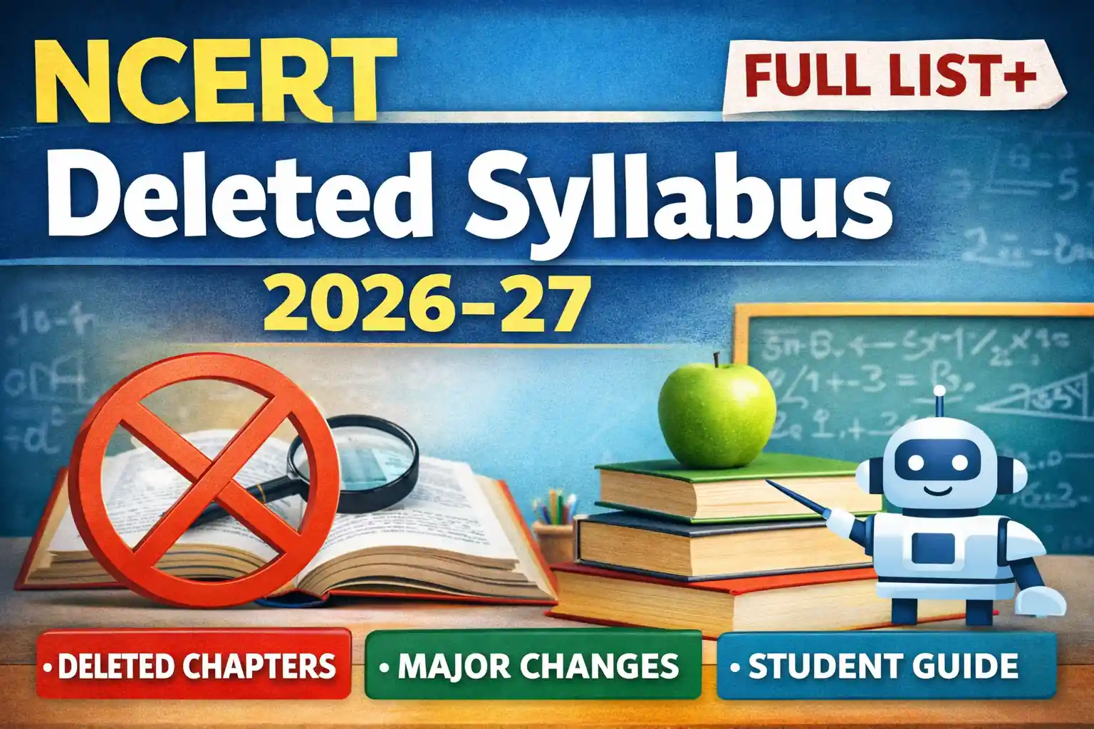 NCERT new Syllabus 2026–27