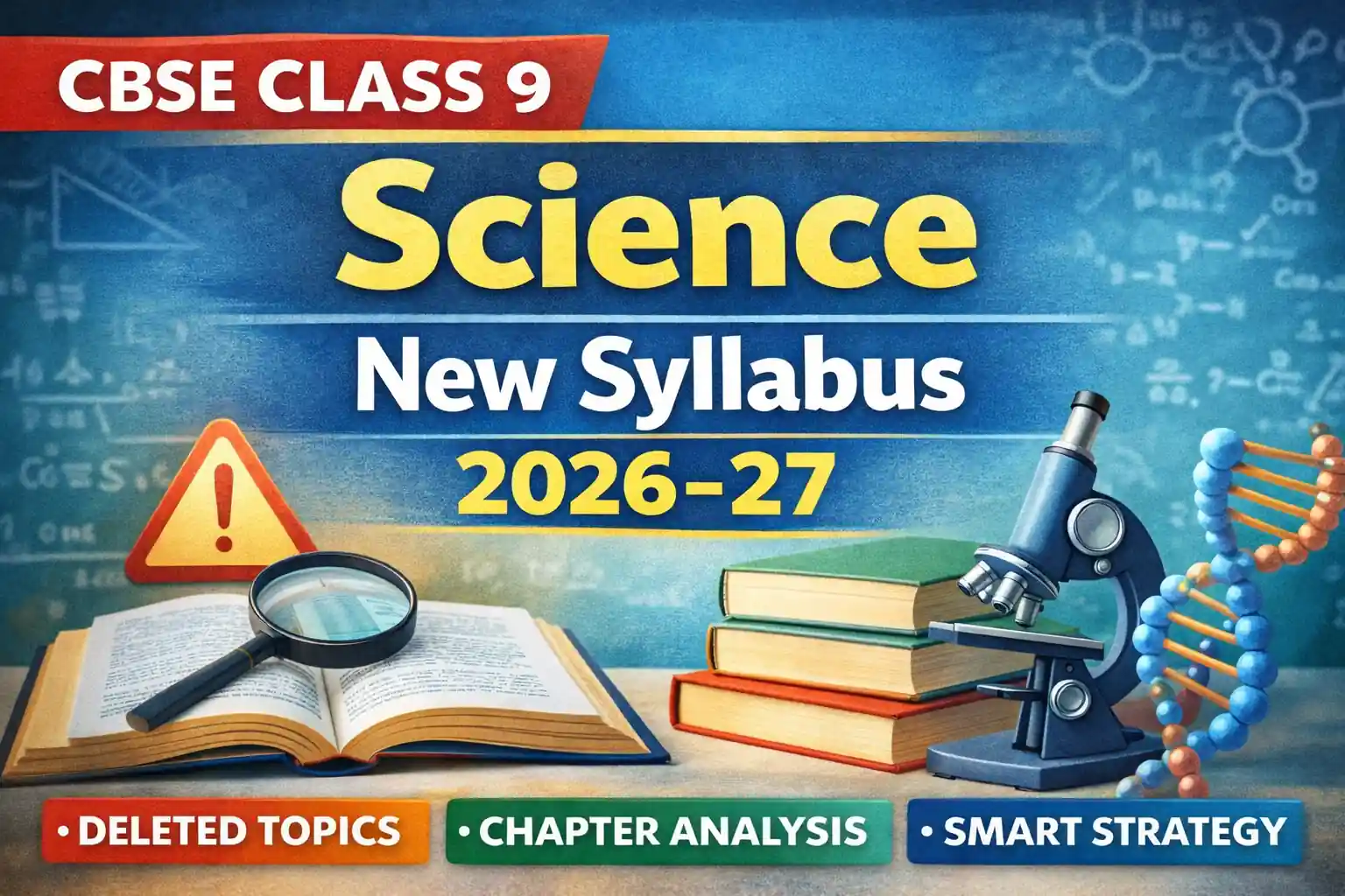 Class 9 Science New Syllabus 2026-27